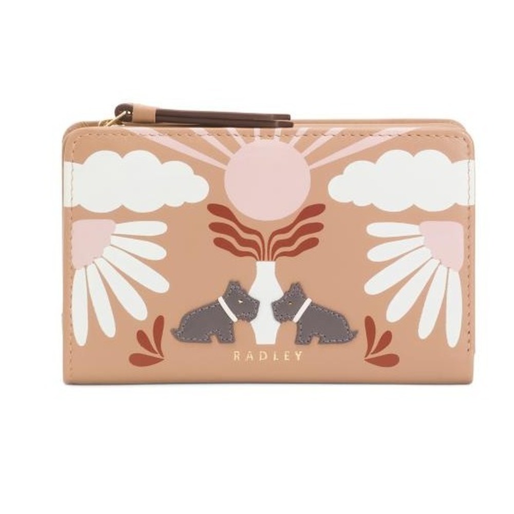 Radley London Rising Sun Medium Leather Bifold Wallet